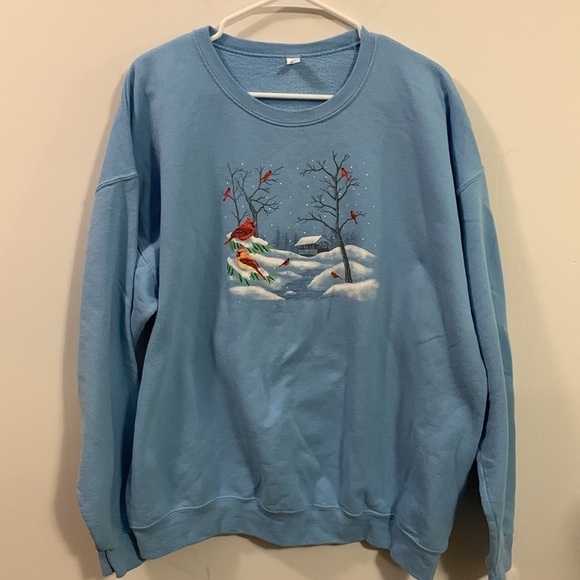 Jerzees Nublend sweatshirt with Cardinals, estimate size 2X, good condition - Picture 2 of 4